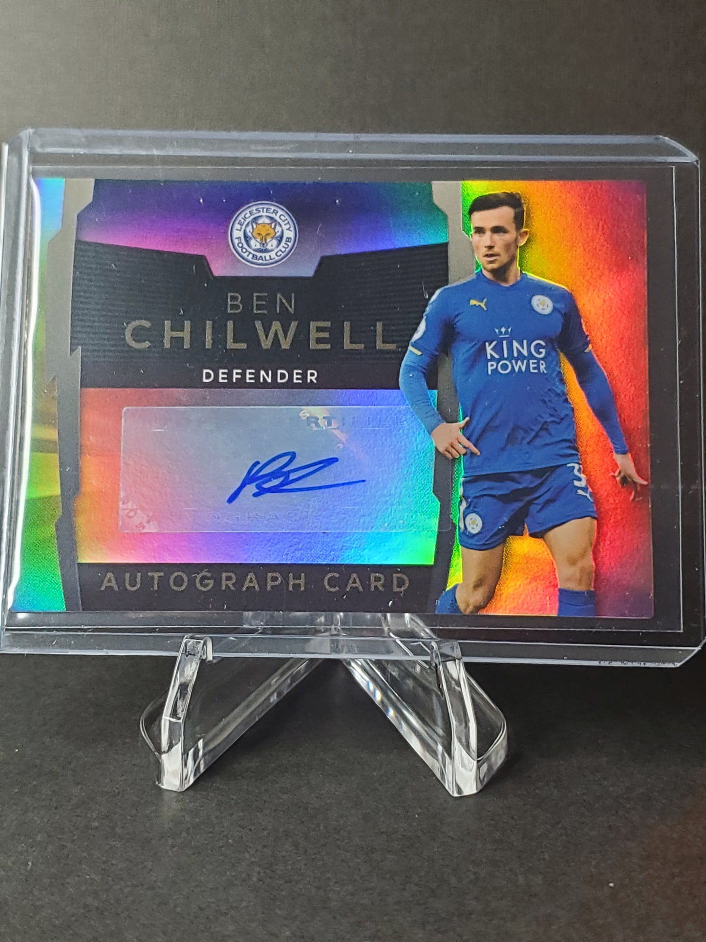 Ben Chilwell 2018 Topps Premier League Platinum AUTO