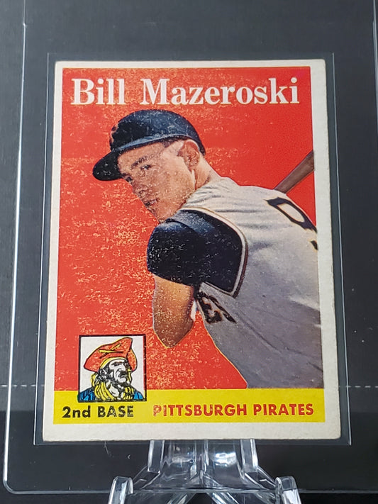 Bill Mazeroski 1958 Topps Baseball #238