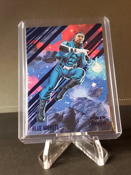 Blue Marvel 2022 Fleer Ultra Avengers BLUE /360 #15