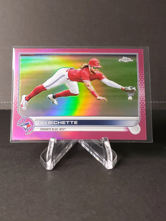 Bo Bichette 2022 Topps Chrome Pink Refractor #38