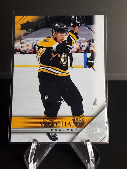 Brad Marchand 2020-21 Upper Deck Extended Series Tribute #T-7