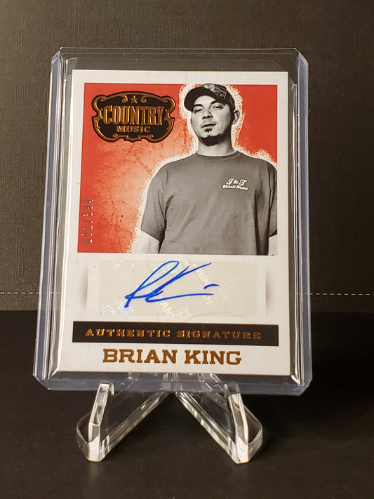 Brian King 2014 Panini Country Music AUTO #S-BKI: /394