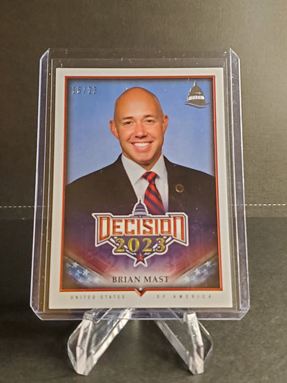 Brian Mast 2023 Leaf Decision Update Silver /23 #232