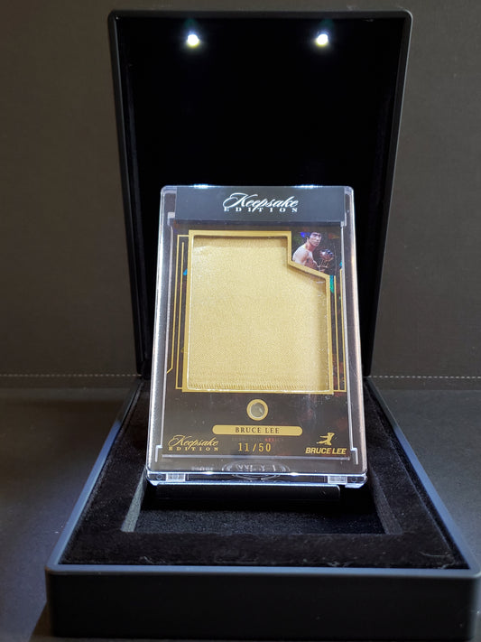 Bruce Lee 2024 Keepsake Edition 50th Anniversary Authentic Jumbo Gold Relic with 6mm Lemon Quartz /50