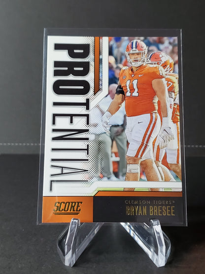 Bryan Bresee 2023 Panini Score Football PROTENTIAL Gold #20