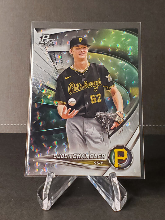 Bubba Chandler 2022 Bowman Platinum Top Prospects Ice Foil #TOP-17