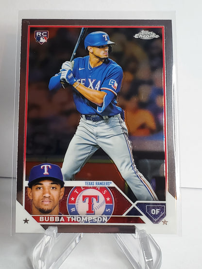 Bubba Thompson 2023 Topps Chrome RC #58