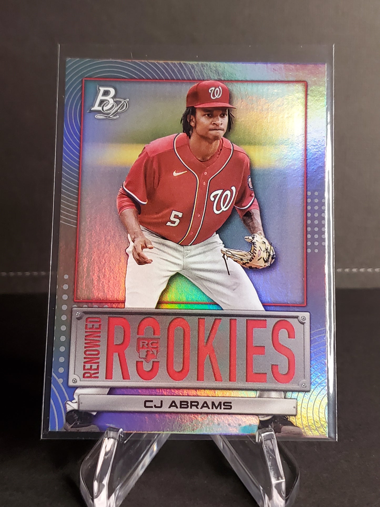 CJ Abrams 2022 Bowman Platinum Renowned Rookies RC #RR-19