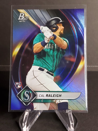 Cal Raleigh 2022 Bowman Platinum RC #83