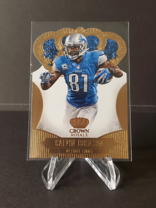 Calvin Johnson 2013 Panini Crown Royale Football #18