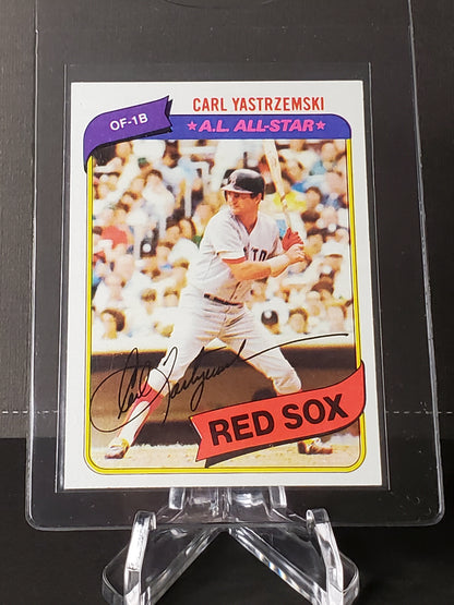 Carl Yastrzemski 1980 Topps Baseball #720