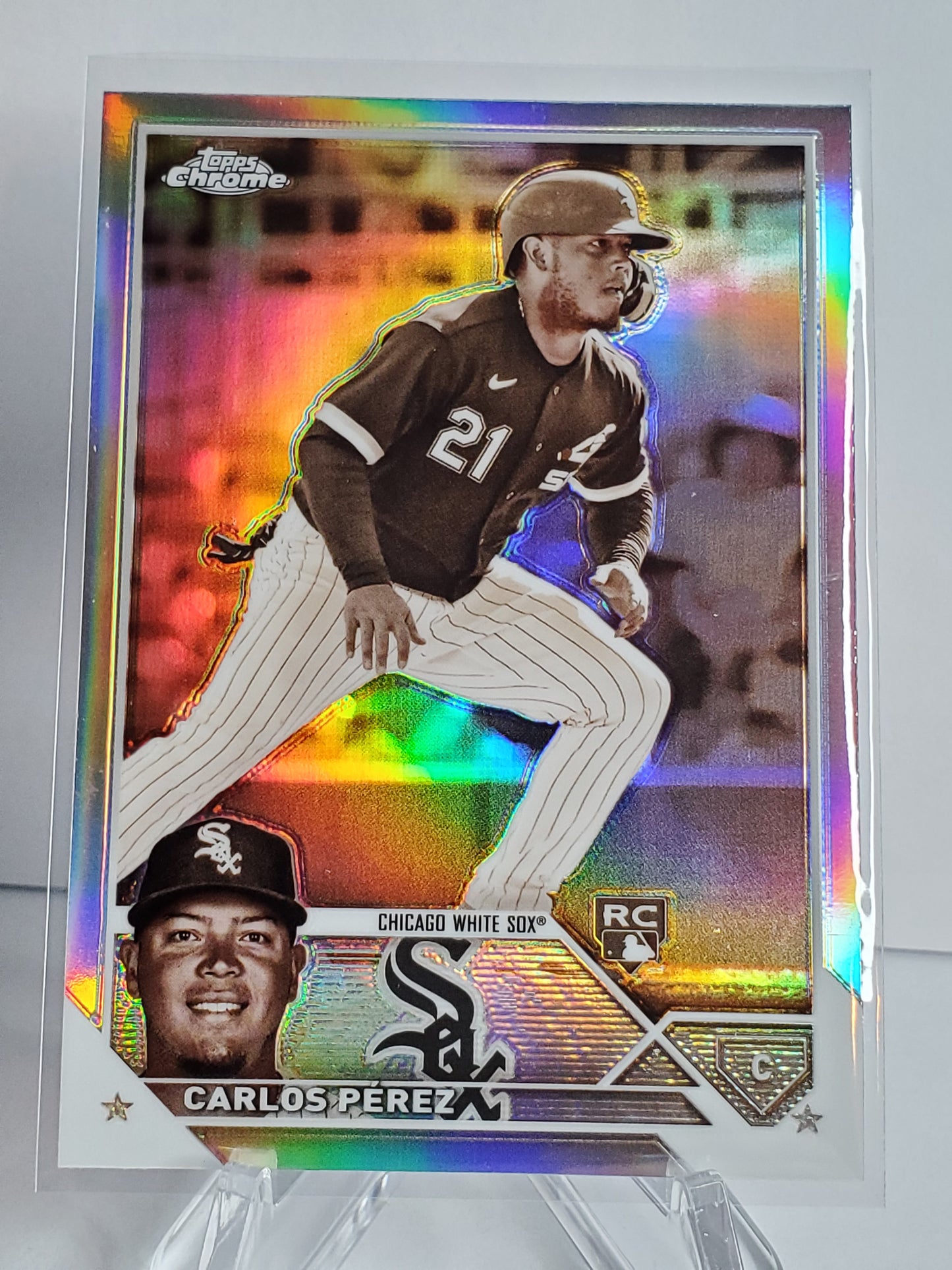 Carlos Perez 2023 Topps Chrome RC Sepia #133