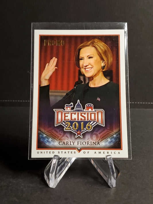 Carly Fiorina 2020 Leaf Decision PROMO #P14