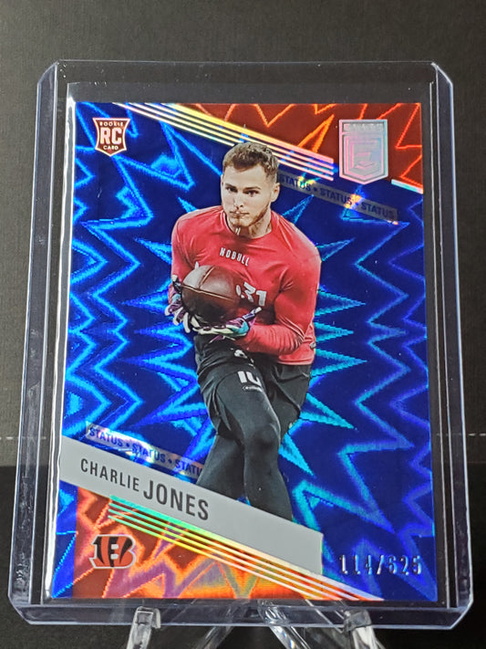 Charlie Jones 2023 Panini Donruss Elite - Status Explosion (RC) #119: /625