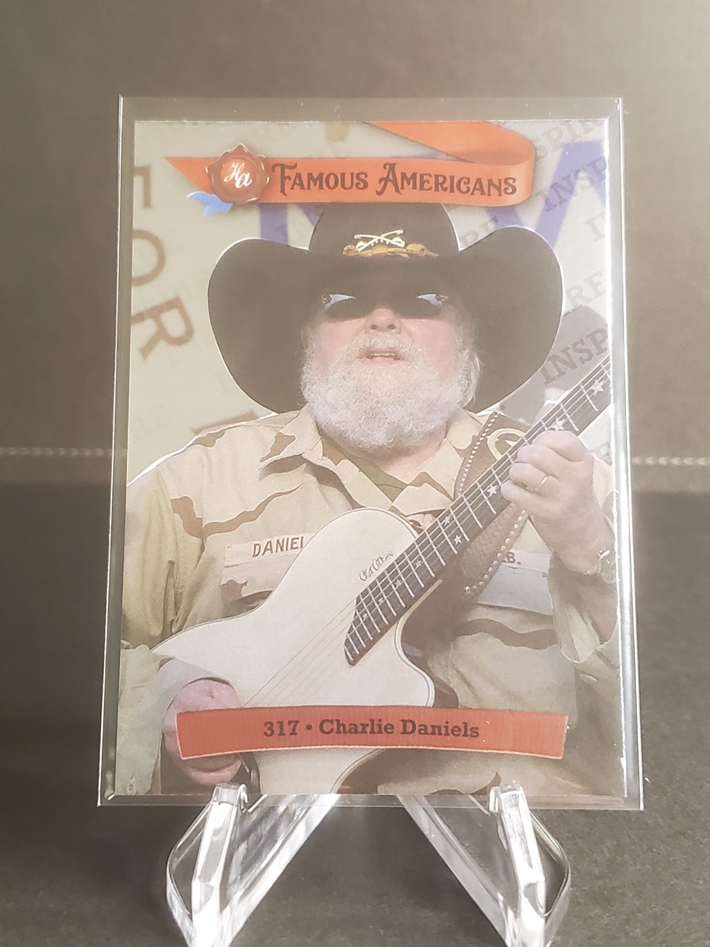 Charlie Daniels 2021 Famous Americans Historic Autographs 1 of 150 made