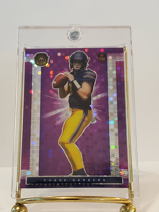 Chase Garbers - 2023 Super Glow Black Opal Edition 1st EVER #'d 1/1