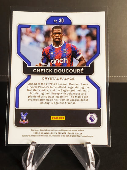 Cheick Doucoure 2022-23 Panini Prizm Premier League RC #30