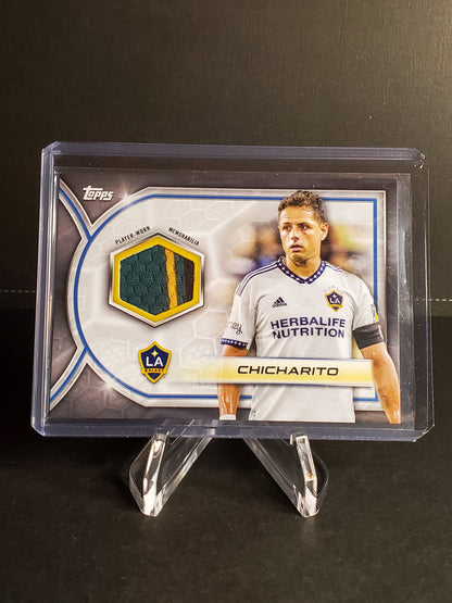 Javier Hernandez 2023 Topps MLS Chicharito Player Worn Patch #R-C