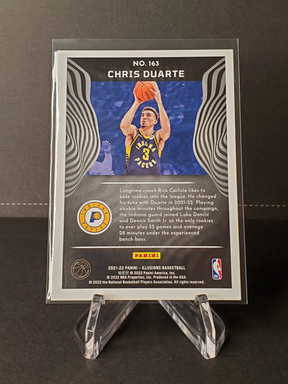 Chris Duarte 2021-2022 Panini Illusions Basketball RC #163