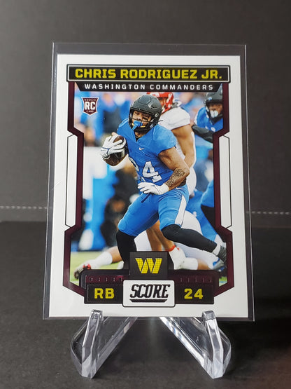 Chris Rodriguez Jr. 2023 Panini Score Football RC #330