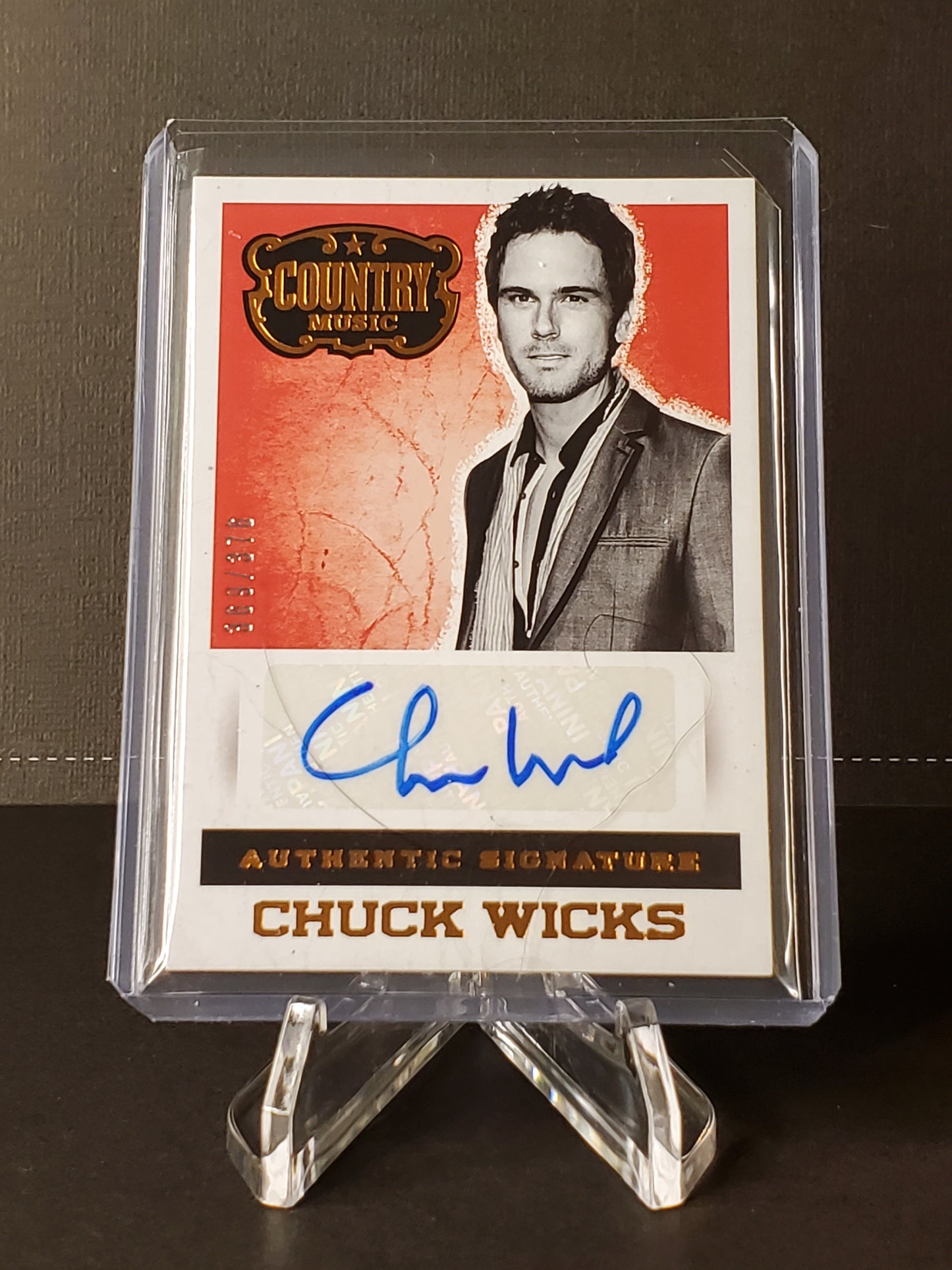 Chuck Wicks 2014 Panini Country Music AUTO #S-CW: /376