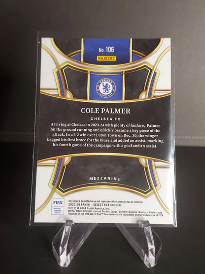 Cole Palmer '23-'24 Panini - Select Fifa Soccer Mezzanine #106