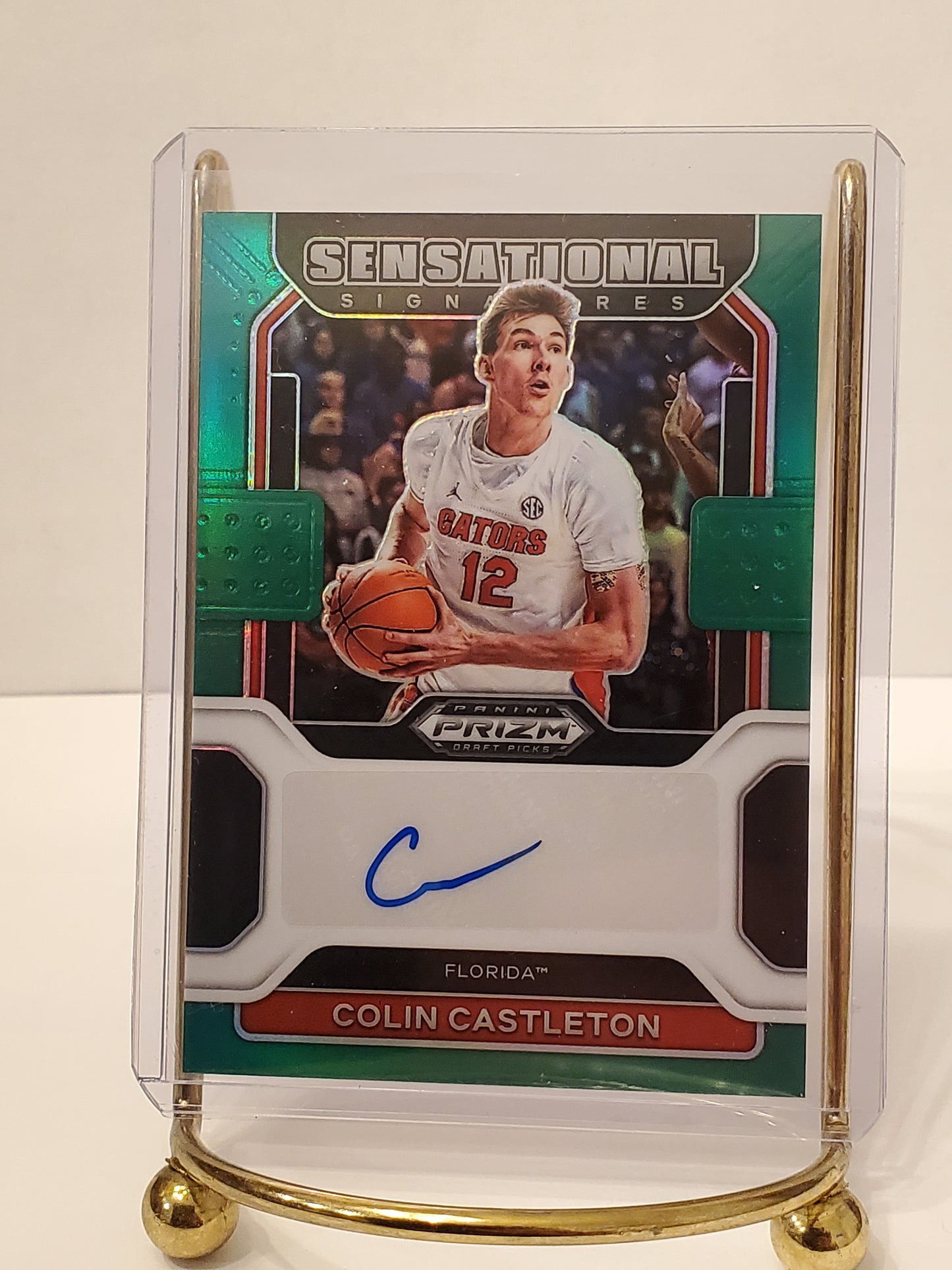 Colin Castleton - 2022 Panini Prizm Sensational Signatures RC Auto  #SS-CCA