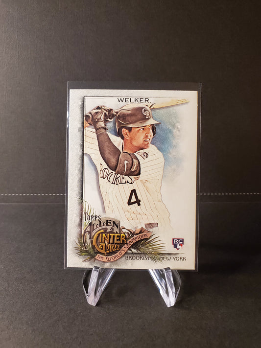 Colton Welker 2022 Topps Allen & Ginter RC #197