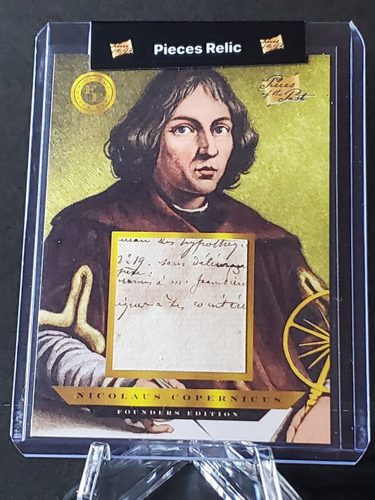 2023 Nicolaus Copernicus 2023 Pieces of the Past: Founders Edition Written Relic #21