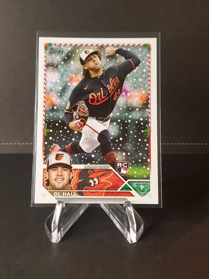 DL Hall 2023 Topps Holiday Baseball RC #H147