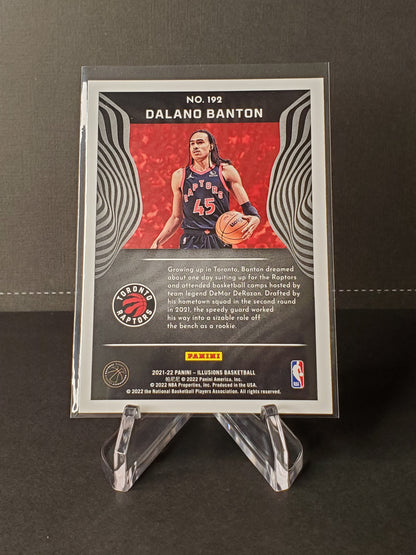 Dalano Banton 2021-2022 Panini Illusions Basketball RC #192