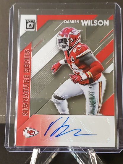 Damien Wilson 2020 Panini Donruss Optic AUTO #SS-DW