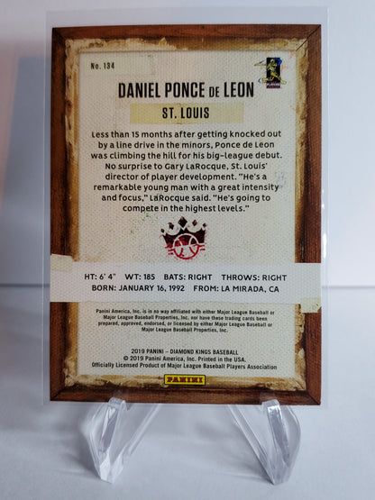 Daniel Ponce De Leon 2019 Panini Diamond Kings Baseball RC #134