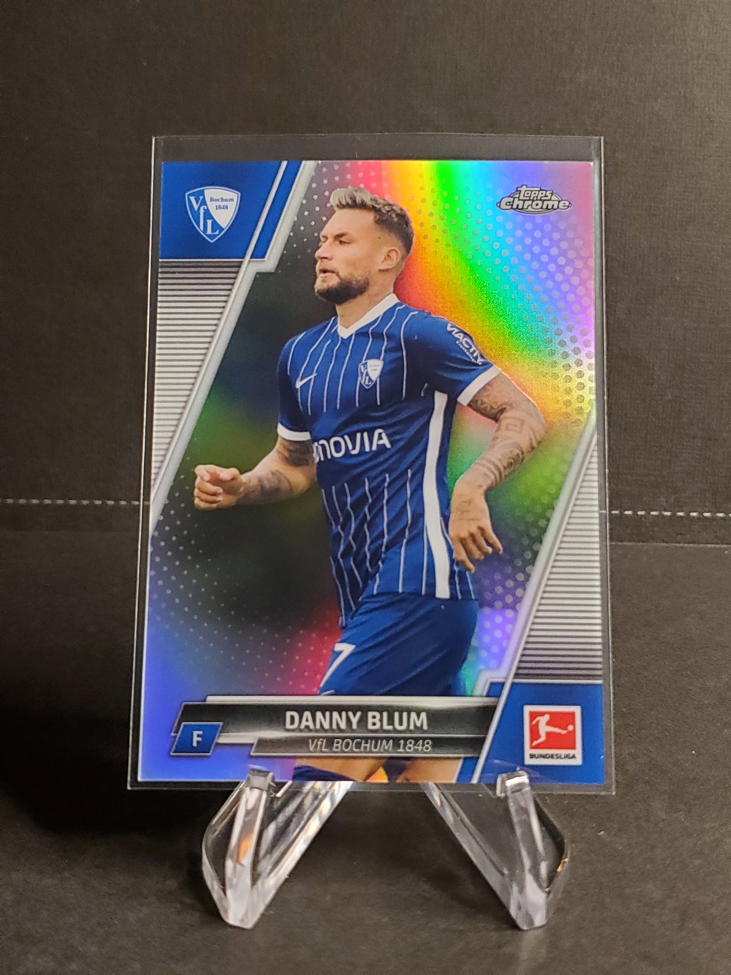 Danny Blum 2021-2022 Topps Chrome Bundesliga Refractor #23