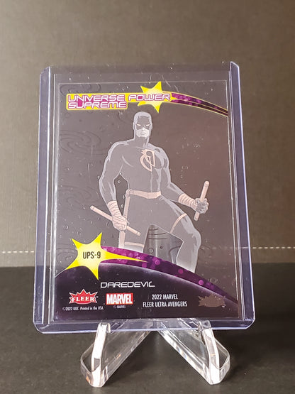 Daredevil 2022 Fleer Ultra Avengers Universe Power Surpreme #UPS-9