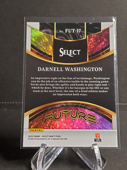 Darnell Washington 2023 Panini Select Draft Picks RC Future #FUT-17