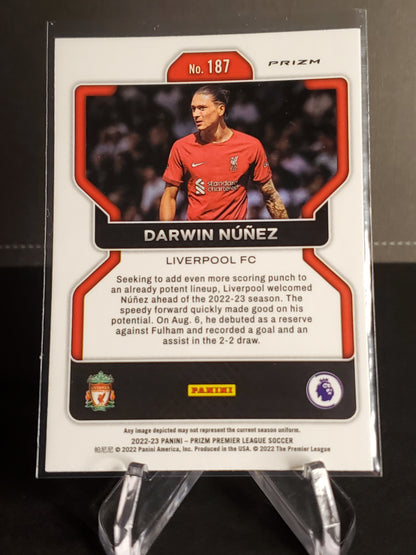 Darwin Nunez 2022-23 Panini Prizm Premier League Prizm #187