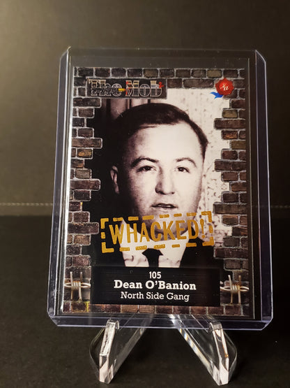 Dean O'Banion 2023 Historic Autographs The Mob 2 /8 - #105