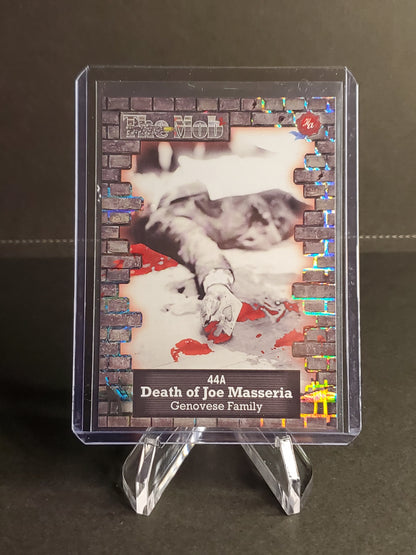 Death of Joe Masseria 2023 Historic Autographs The Mob 2 Foil 1 of 149 - #44A