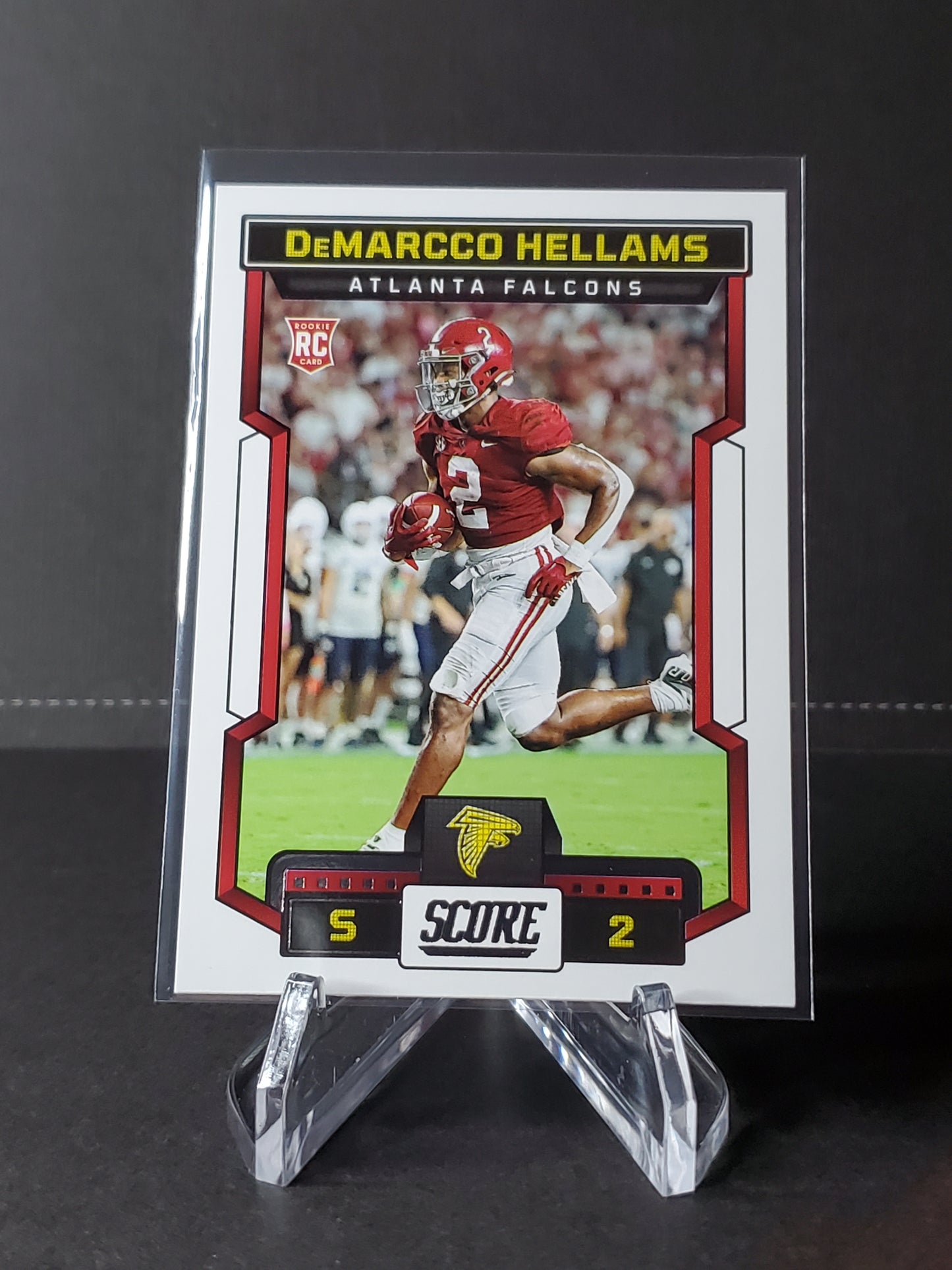 DeMarcco Hellams 2023 Panini Score Football RC #385