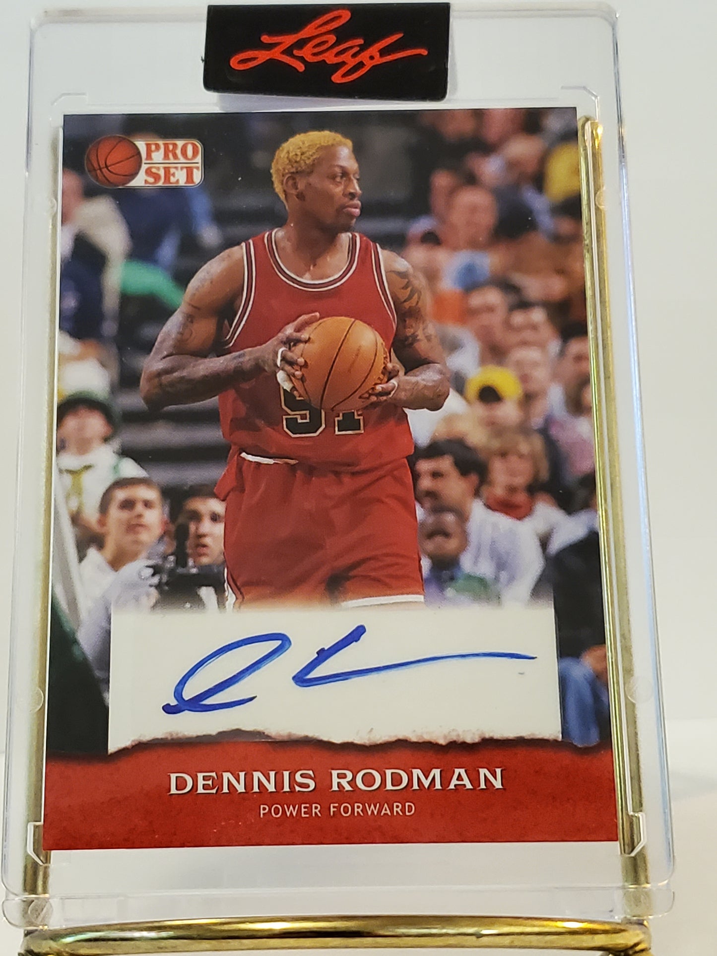 Dennis Rodman - 2022 Leaf Pro Set Auto #PSA-DR1