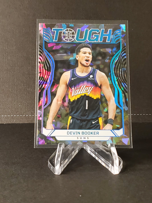 Devin Booker 2021-2022 Panini Illusions Tough SSP Cracked Ice #12