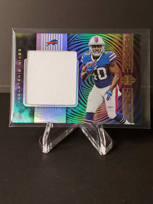 Devin Singletary 2019 Panini Illusions Instant Impact Jumbo Patch #IA-DE
