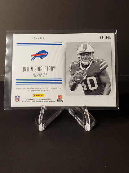 Devin Singletary 2019 Panini Illusions Instant Impact Jumbo Patch #IA-DE