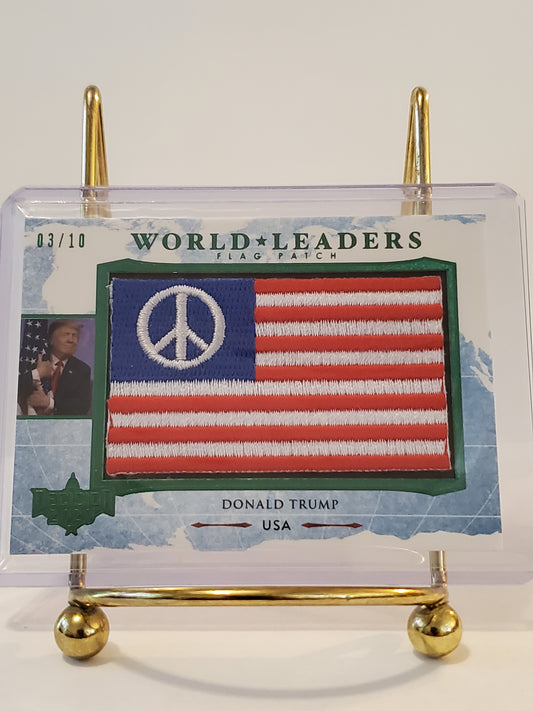 Donald Trump 2020 Leaf Decision Flag Patch #3/10 WL42