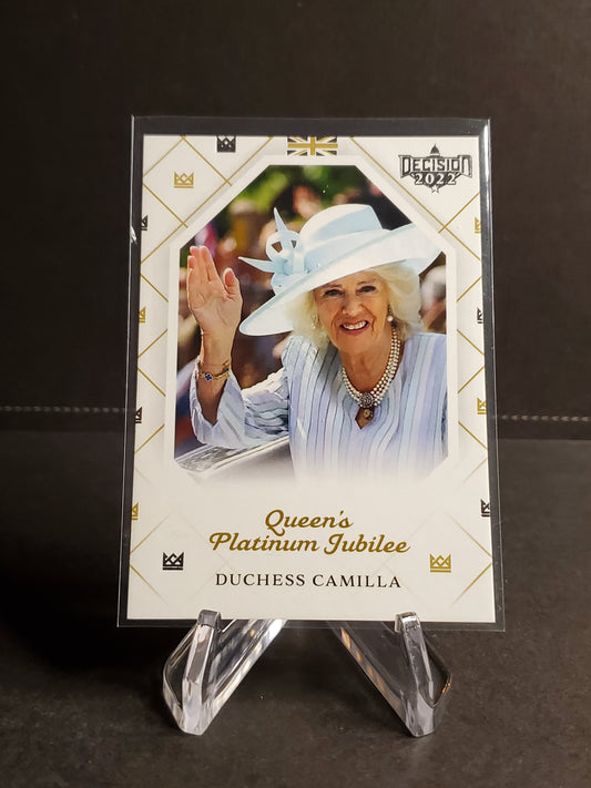 Duchess Camilla 2020 Leaf Decision Queen's Platinum Jubilee #QPJ11