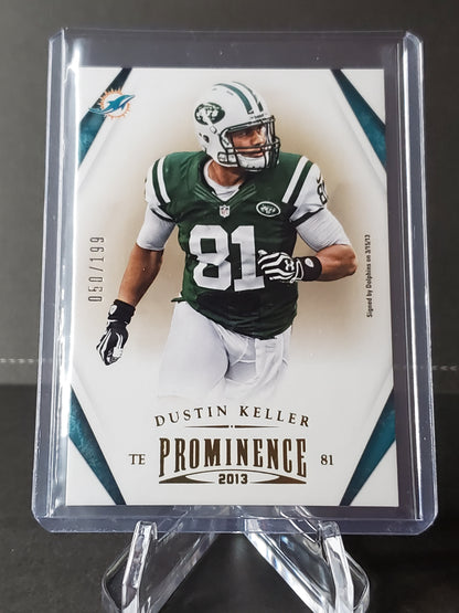 Dustin Keller 2013 Panini Prominence Football #54: /199