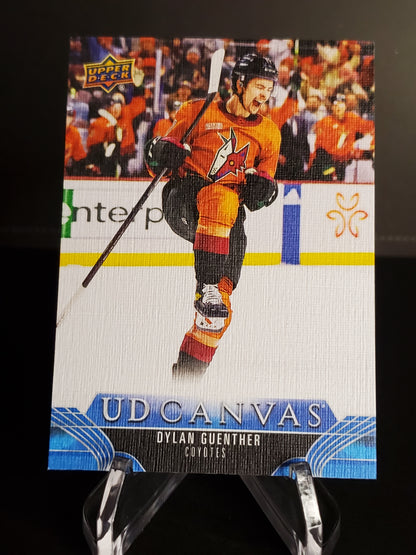 Dylan Guenther 2023/24 Upper Deck Series 2 Canvas #C124