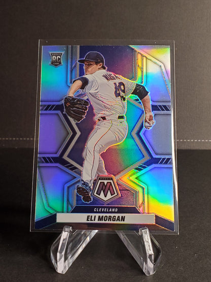 Eli Morgan 2022 Panini Mosaic Prizm RC #217