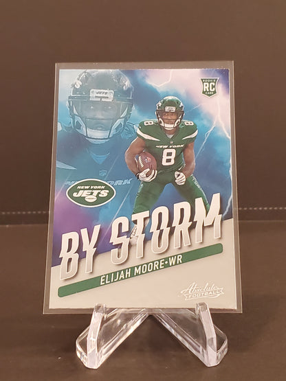 Elijah Moore 2021 Panini Absolute By Storm RC #BST-14